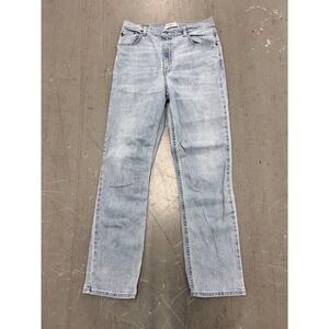 Abercrombie & Fitch The '90s Straight Jeans Womens 29/8R Light Blue Denim Retro